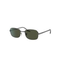 Ray-Ban Sunglasses Unisex Rb3690 - Grey Frame Green Lenses 51-21