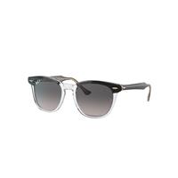 Ray-Ban Sunglasses Unisex Hawkeye - Black Frame Grey Lenses Polarized 50-21