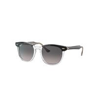 Ray-Ban Sunglasses Unisex Hawkeye - Black Frame Grey Lenses Polarized 52-21