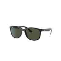 Ray-Ban Sunglasses Unisex Rb4374 - Black Frame Green Lenses 56-19