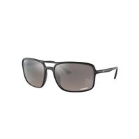 Ray-Ban Sunglasses Unisex Rb4375 Chromance - Black Frame Grey Lenses Polarized 60-18