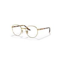 Ray-Ban Eyeglasses Unisex Rb3691 Optics - Yellow Havana Frame Clear Lenses Polarized 50-21