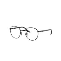Ray-Ban Eyeglasses Unisex Rb3691 Optics - Black Frame Clear Lenses Polarized 48-21