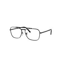 Ray-Ban Eyeglasses Unisex New Caravan Optics - Black Frame Clear Lenses Polarized 58-15