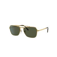 Ray-Ban Sunglasses Unisex New Caravan - Gold Frame Green Lenses 55-15