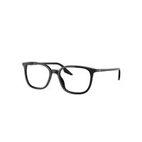 Ray-Ban Eyeglasses Unisex Rb5362 Optics - Black Frame Clear Lenses Polarized 54-18