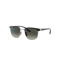 Ray-Ban Sunglasses Unisex Rb3698m Scuderia Ferrari Collection - Black Frame Grey Lenses 53-20