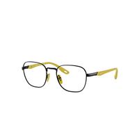Ray-Ban Eyeglasses Unisex Rb6484m Scuderia Ferrari Collection - Black Frame Clear Lenses Polarized 51-19
