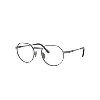 Ray-Ban Eyeglasses Unisex Jack II Titanium Optics - Gunmetal Frame Clear Lenses Polarized 51-20