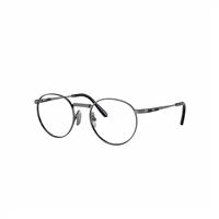 Ray-Ban Eyeglasses Unisex Round II Titanium Optics - Gunmetal Frame Clear Lenses Polarized 47-20