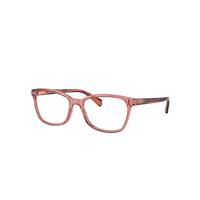 Ray-Ban Eyeglasses Woman Rb5362 Optics - Striped Havana Frame Clear Lenses Polarized 54-17