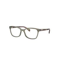 Ray-Ban Eyeglasses Woman Rb5362 Optics - Striped Havana Frame Clear Lenses Polarized 54-17