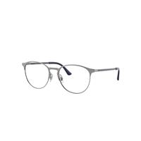 Ray-Ban Eyeglasses Unisex Rb6375 Optics - Grey Frame Clear Lenses Polarized 53-18