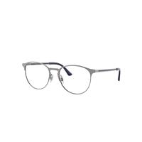 Ray-Ban Eyeglasses Unisex Rb6375 Optics - Grey Frame Clear Lenses Polarized 51-18