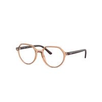 Ray-Ban Eyeglasses Children Thalia Optics Kids - Dark Brown Frame Clear Lenses Polarized 45-16