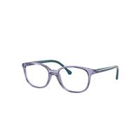 Ray-Ban Eyeglasses Children Rb1900 Optics Kids - Turquoise Frame Clear Lenses Polarized 45-15