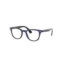 Ray-Ban Eyeglasses Children Rb1601 Optics Kids - Black Frame Clear Lenses Polarized 46-18