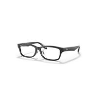 Ray-Ban Eyeglasses Unisex Rb5408 Optics - Black Frame Clear Lenses Polarized 57-15