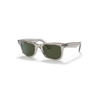 Ray-Ban Sunglasses Unisex Wayfarer - Transparent Grey Frame Green Lenses 50-22