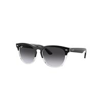 Ray-Ban Sunglasses Unisex Iris - Black On Transparent Frame Grey Lenses 54-18