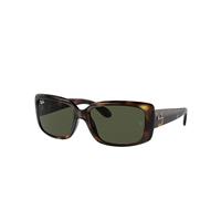 Ray-Ban Sunglasses Woman Rb4389 - Havana Frame Green Lenses 58-17