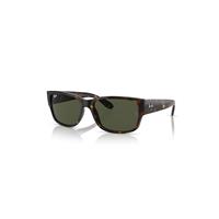 Ray-Ban Sunglasses Unisex Rb4388 - Havana Frame Green Lenses 58-18