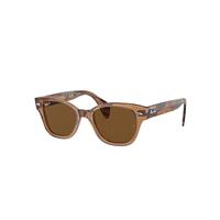 Ray-Ban Sunglasses Unisex Rb0880s - Striped Havana Frame Brown Lenses Polarized 52-19