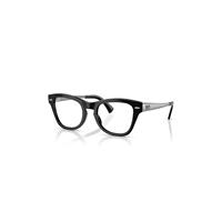 Ray-Ban Eyeglasses Unisex Rb0707vm Optics - Gunmetal Frame Clear Lenses Polarized 48-21
