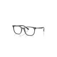 Ray-Ban Eyeglasses Unisex Rb7211 Optics - Grey Frame Clear Lenses Polarized 50-19