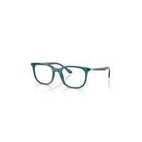 Ray-Ban Eyeglasses Unisex Rb7211 Optics - Blue Frame Clear Lenses Polarized 50-19
