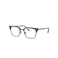 Ray-Ban Eyeglasses Unisex New Clubmaster Optics - Black Frame Clear Lenses Polarized 51-20