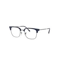 Ray-Ban Eyeglasses Unisex New Clubmaster Optics - Gunmetal Frame Demo Lens Lenses Polarized 51-20