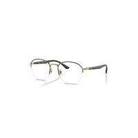 Ray-Ban Eyeglasses Unisex Rb6487 Optics - Brown Frame Clear Lenses Polarized 52-20