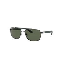 Ray-Ban Sunglasses Man Rb3701 - Green Frame Green Lenses 59-17