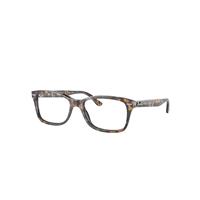 Ray-Ban Eyeglasses Unisex Rb5428 Optics - Grey & Brown Havana Frame Clear Lenses Polarized 55-17