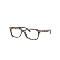 Ray-Ban Eyeglasses Unisex Rb5428 Optics - Yellow & Blue Havana Frame Clear Lenses Polarized 50-17
