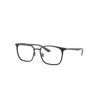 Ray-Ban Eyeglasses Unisex Rb6486 Optics - Grey Frame Clear Lenses Polarized 52-17