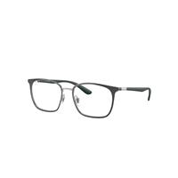 Ray-Ban Eyeglasses Unisex Rb6486 Optics - Green Frame Clear Lenses Polarized 54-17