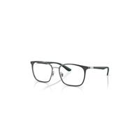 Ray-Ban Eyeglasses Unisex Rb6486 Optics - Green Frame Clear Lenses Polarized 52-17