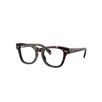 Ray-Ban Eyeglasses Children Rb9707v Optics Kids - Havana Frame Clear Lenses Polarized 44-18