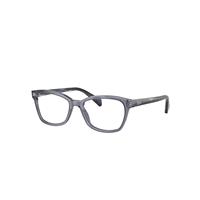 Ray-Ban Eyeglasses Children Rb1591 Optics Kids - Striped Blue Havana Frame Clear Lenses Polarized 48-16