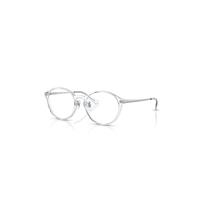 Ray-Ban Eyeglasses Unisex Rb7178 Optics - Silver Frame Clear Lenses Polarized 51-18