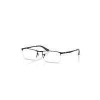 Ray-Ban Eyeglasses Unisex Rb6281 Optics - Black Frame Demo Lens Lenses Polarized 55-18
