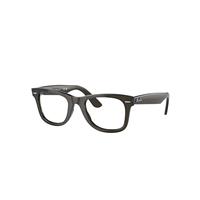 Ray-Ban Eyeglasses Unisex Wayfarer Ease Optics - Transparent Green Frame Clear Lenses Polarized 50-22