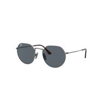 Ray-Ban Sunglasses Unisex Jack Titanium - Gunmetal Frame Blue Lenses 53-20