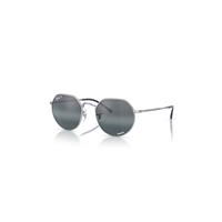 Ray-Ban Sunglasses Unisex Jack Chromance - Silver Frame Blue Lenses Polarized 51-20