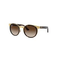 Ray-Ban Sunglasses Unisex Bonnie - Havana On Gold Frame Brown Lenses 50-24