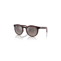 Ray-Ban Sunglasses Unisex Bonnie - Red Frame Silver Lenses Polarized 50-24