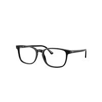 Ray-Ban Eyeglasses Unisex Rb5418 Optics - Black Frame Clear Lenses Polarized 54-19