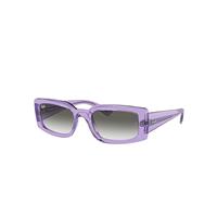 Ray-Ban Sunglasses Unisex Kiliane Bio-based - Transparent Violet Frame Grey Lenses 54-21